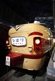 Foto, materieel, vrij, landschap, schilderstuk, bevoorraden foto,Gelimiteerde spreken skylark uit, Gelimiteerd spreken, Spoorweg, Trein, Japanse National Railways