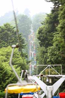 photo, la matire, libre, amnage, dcrivez, photo de la rserve,Un ascenseur de l'cho de Mt. Takao, ascenseur, Visiter des sites pittoresques, Escalade, Aller  pied