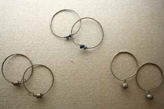 , , , , ,  .,earrings Ainu, Lapis lazuli, , , Ainu