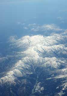 Foto, materiell, befreit, Landschaft, Bild, hat Foto auf Lager,Hakusan, Die schneebedeckten Berge, Schwerthhepunkt, Hakusan-Glaube, Heiliger Berg