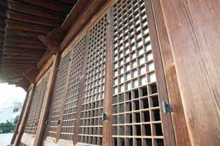 photo,material,free,landscape,picture,stock photo,Creative Commons,Virtue Kotobuki shrine old days Mido, palace building, Reja, shoji, Tradition architecture