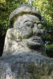 photo,material,free,landscape,picture,stock photo,Creative Commons,Torr Hull van, symbol, travelers' guardian deity, stone statue, An ornament