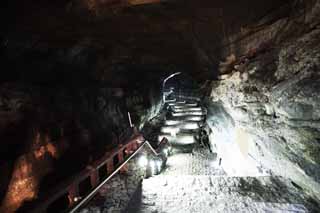 fotografia, materiale, libero il panorama, dipinga, fotografia di scorta,Una sovrabbondanza di caverna di vigore, Manjang gul Caverna, Geomunoreum sistema di tubo lavico, isola vulcanica, cantina