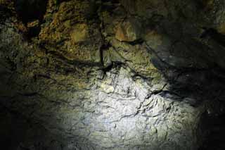 Foto, materiell, befreit, Landschaft, Bild, hat Foto auf Lager,Die Sturzdecke des berflusses an Krafthhle, Manjang gul-Hhle, Geomunoreum Lava Rohr System, vulkanische Insel, Kellergeschoss