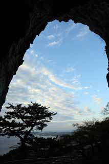 photo, la matire, libre, amnage, dcrivez, photo de la rserve,Temple Sanbanggul, montagne branlante, Chaitya, Activit volcanique, falaise