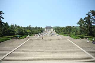 Foto, materiell, befreit, Landschaft, Bild, hat Foto auf Lager,Ein Chungshan Mausoleum-Fest Tempel, Shingai-Revolution, Mr. Enkelkind Nakayama, Zijin-Berg, Die Republik von China, die von einem Land grndet