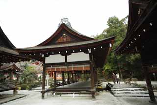 Foto, materiell, befreit, Landschaft, Bild, hat Foto auf Lager,Kamigamo Shrine-Fluss Brckenhaus, Sei God, Gott, Welterbe, Der Kaiser