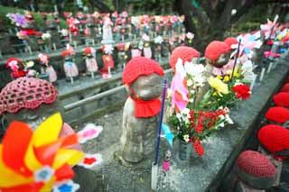 photo,material,free,landscape,picture,stock photo,Creative Commons,Zojo-ji Temple miscarried baby guardian deity of children, Chaitya, An abortion, miscarriage, memorial service