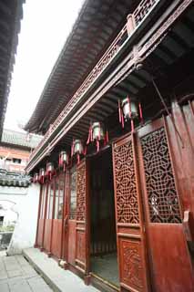 foto,tela,gratis,paisaje,fotografa,idea,Monte. Templo de mandato de jardn de Yuyuan, Jardn de casa de santuario chino, , Estilo de comida chino, Edificio chino