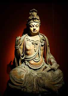 fotografia, material, livra, ajardine, imagine, proveja fotografia, uma esttua de Budda pelos dias de dinheiro, Budismo, Os povo da Antiguidade, Buda, escultura