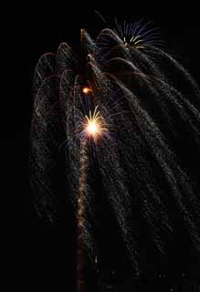 fotografia, materiale, libero il panorama, dipinga, fotografia di scorta,Un razzo, Polvere da sparo, miniera di stella, Lanciando, la naturale scena od oggetto che aggiungono fascino poetico alla stagione dell'estate