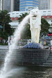 photo,material,free,landscape,picture,stock photo,Creative Commons,Merlion, Singapure, Merlion park, mermaid, Ancient city