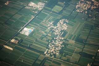 fotografia, materiale, libero il panorama, dipinga, fotografia di scorta,Il villaggio dei sobborghi di Pechino, campo, villaggio, costruendo, divisione