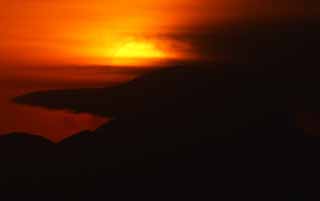 photo, la matire, libre, amnage, dcrivez, photo de la rserve,Mt. Fuji du crpuscule, Mettant soleil, Mt. Fuji, Rouge, nuage