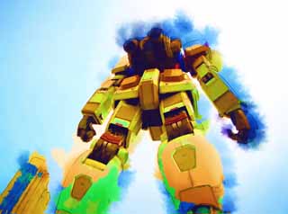 illustration,material,free,landscape,picture,painting,color pencil,crayon,drawing,Gundam, MOBILE SUIT, GUNDAM, cartoon film, design