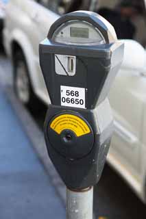 photo,material,free,landscape,picture,stock photo,Creative Commons,A parking meter, Parking, road, car, Traffic regulations