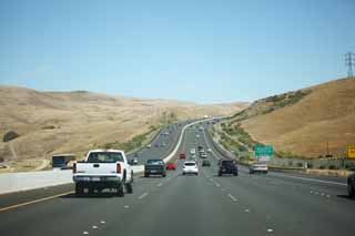 photo,material,free,landscape,picture,stock photo,Creative Commons,A highway, highway, Asphalt, car, Desert