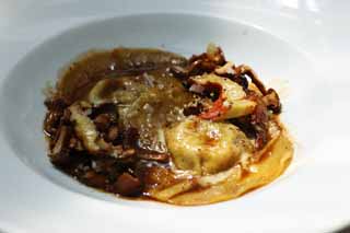 photo, la matire, libre, amnage, dcrivez, photo de la rserve,Le ravioli d'un champignon et le crabe, champignon, Ravioli, source, club