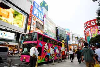 , , , , ,  .,Shinjuku, pop , signboard, , 