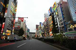 Foto, materiell, befreit, Landschaft, Bild, hat Foto auf Lager,Kabukicho, Shinjuku, Restaurant, Tafel, Manieren und Sitten, Festliche Beleuchtung