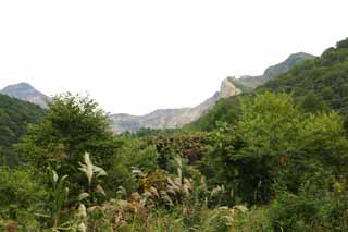 photo, la matire, libre, amnage, dcrivez, photo de la rserve,Aizu Mt. Bandai-san, volcan, ruption, falaise, Aizu Fuji