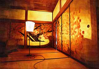 ,,, ,,,   , ,.  

 Kairaku-en    Yoshifumi,  fusuma.,  ., .,  