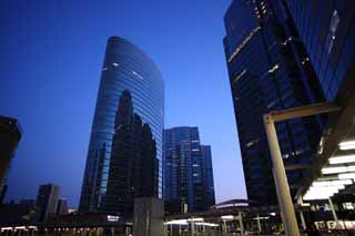 photo,material,free,landscape,picture,stock photo,Creative Commons,Shinagawa, high-rise building, An office building, Shinagawa interchange city, At dark