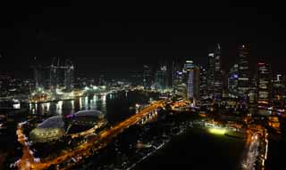 Foto, materieel, vrij, landschap, schilderstuk, bevoorraden foto,Een Singaporean stad, Ik maak het boven aan, Torenflat, Stad, CBD