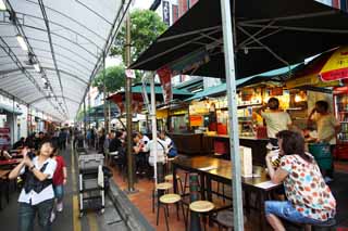 photo,material,free,landscape,picture,stock photo,Creative Commons,Chinatown, table, restaurant, An arcade, shopping district