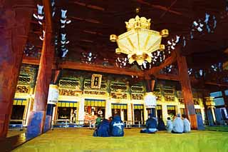 illust, , , , , ,  ,  , ., Honganji shrine     , Honganji, Chaitya, Shinran,  