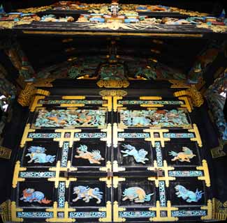 photo,material,free,landscape,picture,stock photo,Creative Commons,West Honganji Chinese-style gate, Honganji, Chaitya, sculpture, The day living bar exam