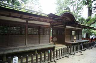 foto,tela,gratis,paisaje,fotografa,idea,Ishigami muy importante Shrine primer santuario de Izumo de Tateo del santuario, La crnica japonesa de Japn, Descripcin de historia folklrica, Edificio de madera, Puerta de enrejado