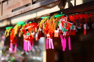 Foto, materiell, befreit, Landschaft, Bild, hat Foto auf Lager,Fushimi-Inari Taisha Shrine Maskottchen, Ein Ohr des Reises, Das Schatzschiff, Der wrfeln, Dekoration