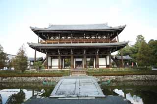 foto,tela,gratis,paisaje,fotografa,idea,Temple Mikado de Tofuku - ji, Chaitya, Apariencia de madre de caso multicapas de una casa, Idea Buddhist, El examen de la barra de doble