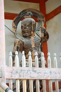 Foto, materiell, befreit, Landschaft, Bild, hat Foto auf Lager,Daigo-ji Temple zwei Deva Knige-Bild, Chaitya, Buddhistisches Bild, Zwei Deva-Knige, Deva King-Bild