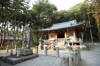 Foto, materieel, vrij, landschap, schilderstuk, bevoorraden foto,Daigo-ji Temple Fudodou, Chaitya, Goma, Stenig standbeeld, Een Acala afbeelding