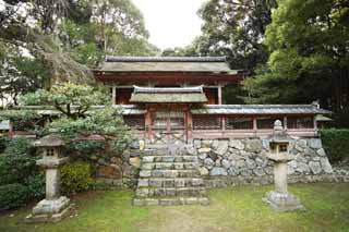 fotografia, materiale, libero il panorama, dipinga, fotografia di scorta,Tempio di Daigo-ji Kiyotaki Miyamoto, Chaitya, Kiyotaki titolo onorifico di un dio giapponese, Societ per azioni di divinit locale, shoji