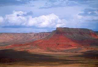 photo,material,free,landscape,picture,stock photo,Creative Commons,Red cliff, cliff, cloud, , 