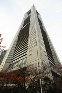 fotografia, material, livra, ajardine, imagine, proveja fotografia,Yokohama marco torre, torre de marco,  alto, edifcio de edifcio alto, cidade modelo futura