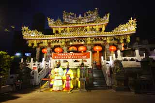 fotografia, materiale, libero il panorama, dipinga, fotografia di scorta,Yokohama Chinatown Seki mausoleo Imperiale, , , Seki impenna lunghezza di nube, 