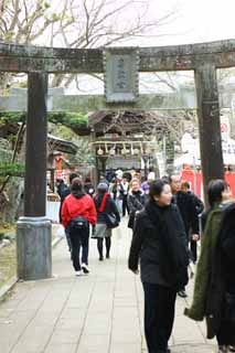photo, la matire, libre, amnage, dcrivez, photo de la rserve,Temple Eshima temple Okutsu, torii, Temple shintoste, , Ozunu Enno