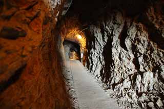 photo,material,free,landscape,picture,stock photo,Creative Commons,The second Enoshima Iwaya, Hallowed ground, tunnel, cliff, cave