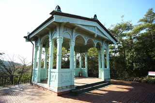 fotografia, materiale, libero il panorama, dipinga, fotografia di scorta,Tokio di Museo di Villaggio di Meiji-mura portico di carrozza di scuola cieco, costruendo del Meiji, L'occidentalizzazione, Edificio di occidentale-stile, Eredit culturale