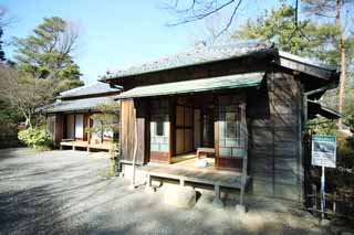 foto,tela,gratis,paisaje,fotografa,idea,Ougai Mori / Soseki Natsume casa del museo de pueblo de Meiji - mura, Construccin del Meiji, La occidentalizacin, Casa japons -style, Herencia cultural