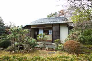 Foto, materieel, vrij, landschap, schilderstuk, bevoorraden foto,Meiji-mura Village Museum thee-plechtigheid kamer, Gebouw van de Meiji, Thee plechtigheid, Jap-trant gebouw, Cultureel heritage