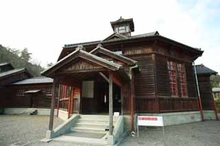 foto,tela,gratis,paisaje,fotografa,idea,El carcelero puesto del centro de la prisin de Kanazawa del museo de pueblo de Meiji - mura / una celda, Construccin del Meiji, La occidentalizacin, Edificio historia de vaqueros -style, Herencia cultural