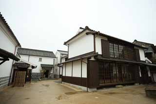 foto,tela,gratis,paisaje,fotografa,idea,Kurashiki Kurashiki edificio de historia, Cultura tradicional, El yeso, Cultura japonesa, La historia