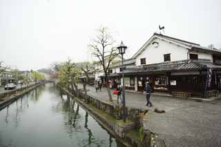 photo,material,free,landscape,picture,stock photo,Creative Commons,Kurashiki Kurashiki River, Traditional culture, willow, Japanese culture, The history