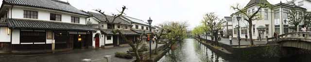 photo, la matire, libre, amnage, dcrivez, photo de la rserve,Kurashiki Kurashiki rivire, Culture traditionnelle, Le pltre, Japonais fait une culture, L'histoire