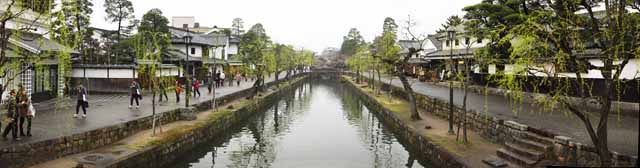 photo, la matire, libre, amnage, dcrivez, photo de la rserve,Kurashiki Kurashiki rivire, Culture traditionnelle, Architecture de la tradition, Japonais fait une culture, L'histoire